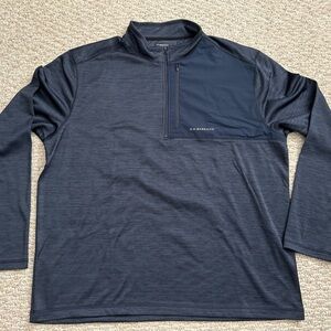 NWT G.H Bass & Co Men’s 1/4 zip sweater size XL